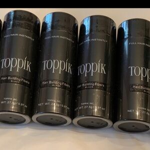 Toppik Hair Fiber Black 4 Bottles all colors available